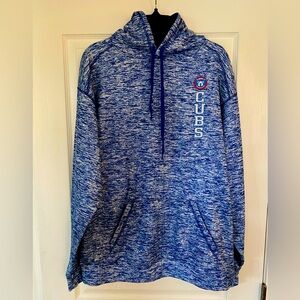 Chicago Cubs Blue Athletic Hoodie